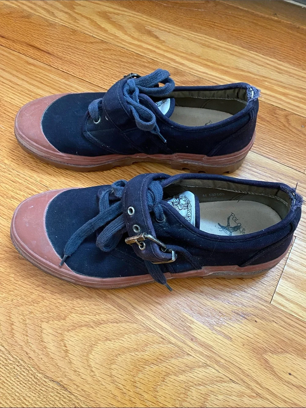 Vintage 90’s Polo Ralph Lauren Sportman buckle and tie shoe - Picture 4 of 9